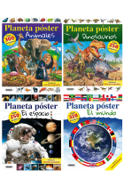 Planeta póster (4 títulos)