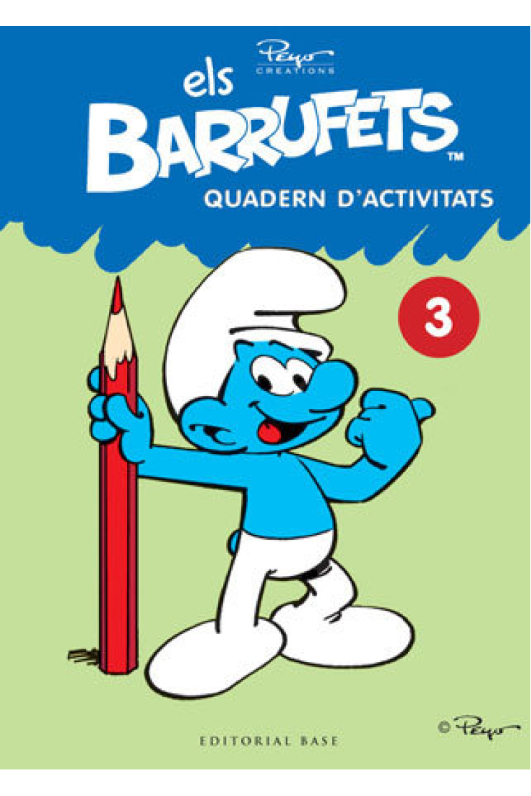 Els Barrufets. Quadern d'activitats, 3