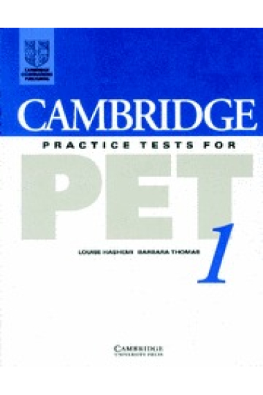 Cambridge Practice Tests for PET 1. Student's book