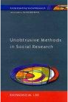 Unobtrusive methods in social research