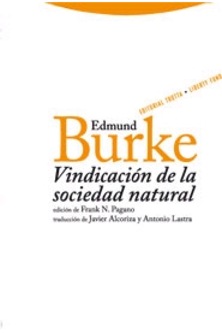 Vindicación de la sociedad natural