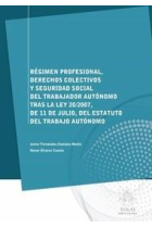 Régimen profesional, derechos colectivos y seguridad social del trabajador autónomo