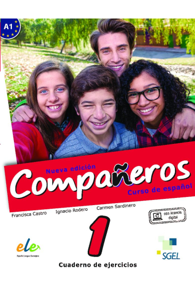 Compañeros 1 cuaderno de ejercicios + licencia digital. Nueva edición