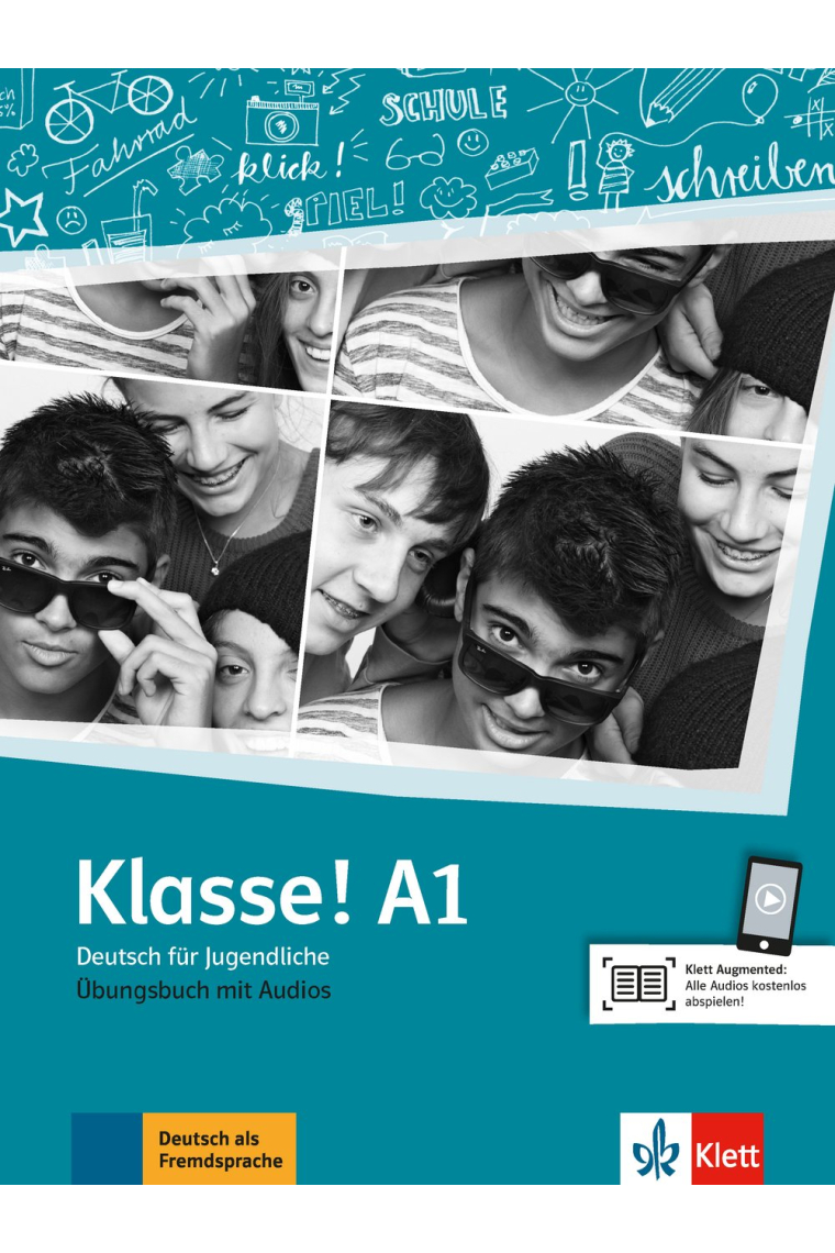 Klasse! A1 - Übungsbuch mit Audios