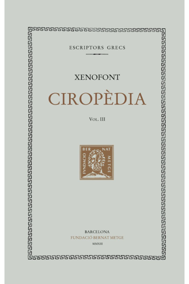 Ciropèdia, vol. III (llibres V-VI)