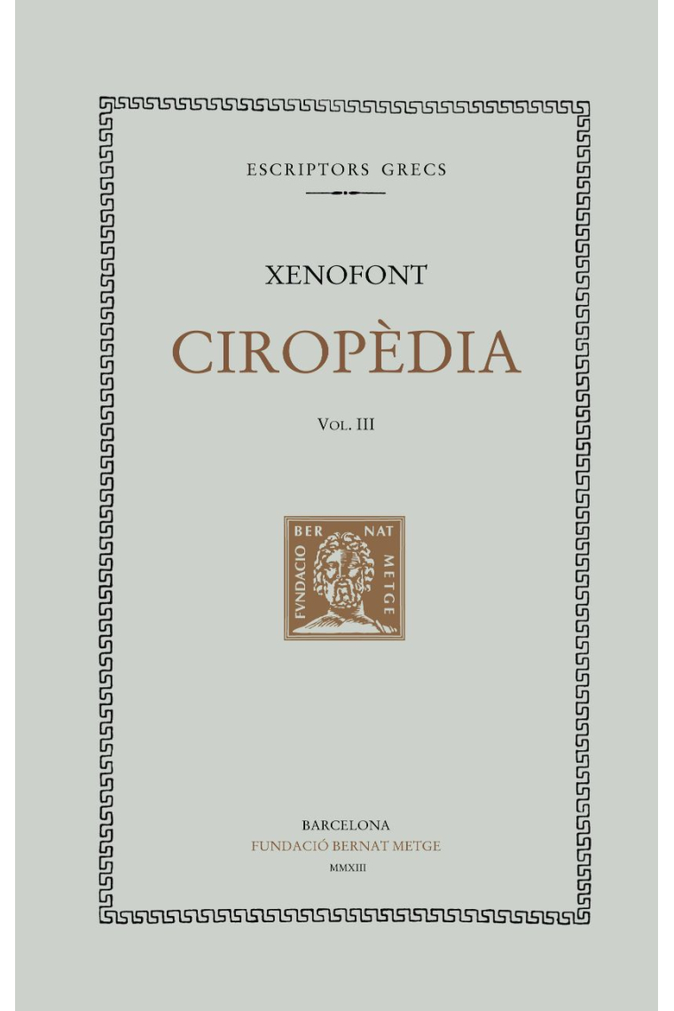 Ciropèdia, vol. III (llibres V-VI)