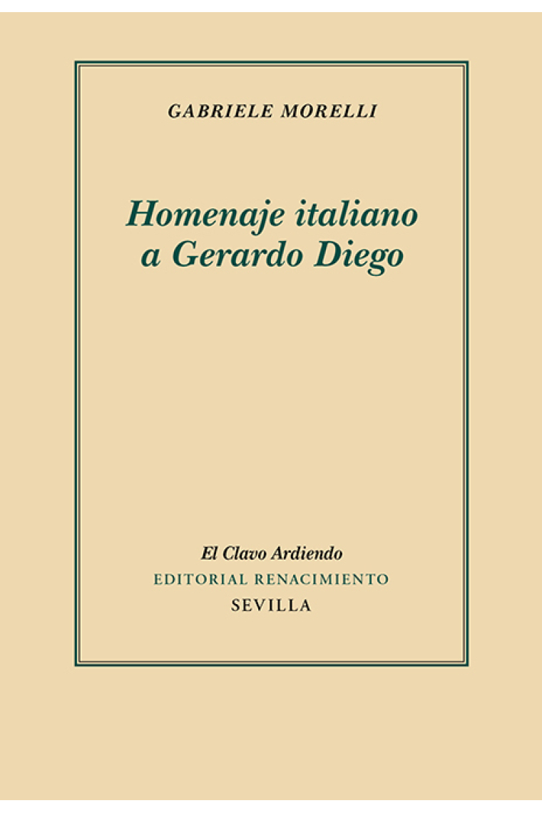 Homenaje italiano a Gerardo Diego: «Insomnio» de Diego y «La sera del dì di festa» de Leopardi