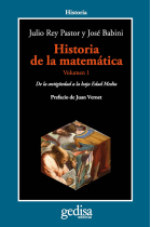 Historia de la matemática. Volumen 1