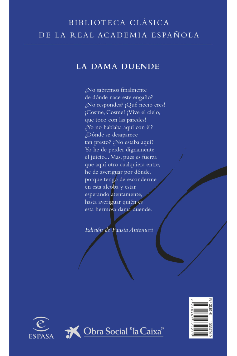 La dama duende (Edición de Fausta Antonucci)