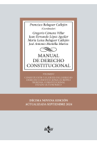 Manual de Derecho Constitucional (2024). Vol. I: Constitución y fuentes del Derecho. Derecho Constitucional Europeo. Tribunal Constitucional. Estado autonómico