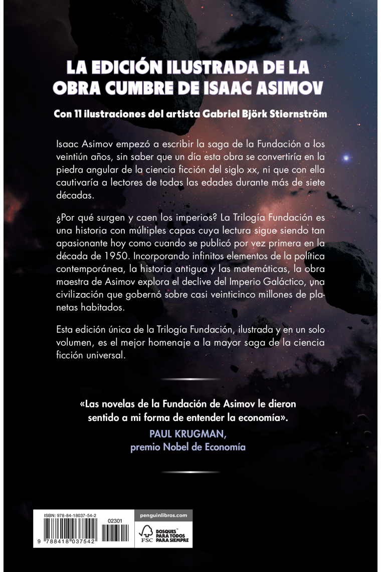 Trilogía Fundación (edición ilustrada)