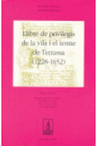 Llibre de Privilegis de la vila i el terme de Terrassa (1228-1652)