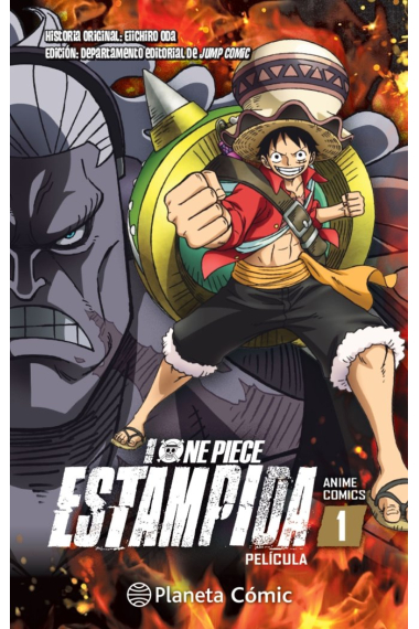 ONE PIECE ESTAMPIDA ANIME COMIC 1