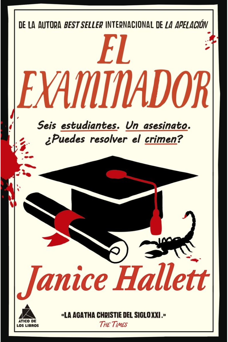 El examinador. Seis estudiantes. Un asesinato. ¿Puedes resolver el crimen?