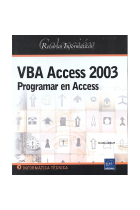 VBA Access 2003. Programar en Access