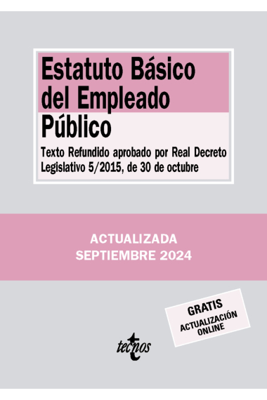 Estatuto básico del empleado público (2024)