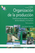 Organización de la producción. Distribuciones en planta y mejora de los métodos y los tiempos. Teoría y práctica