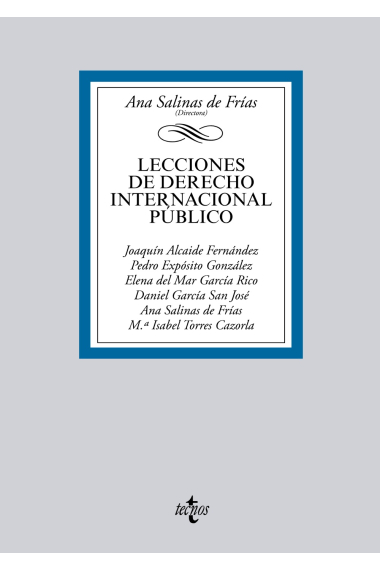 Lecciones de  derecho internacional público