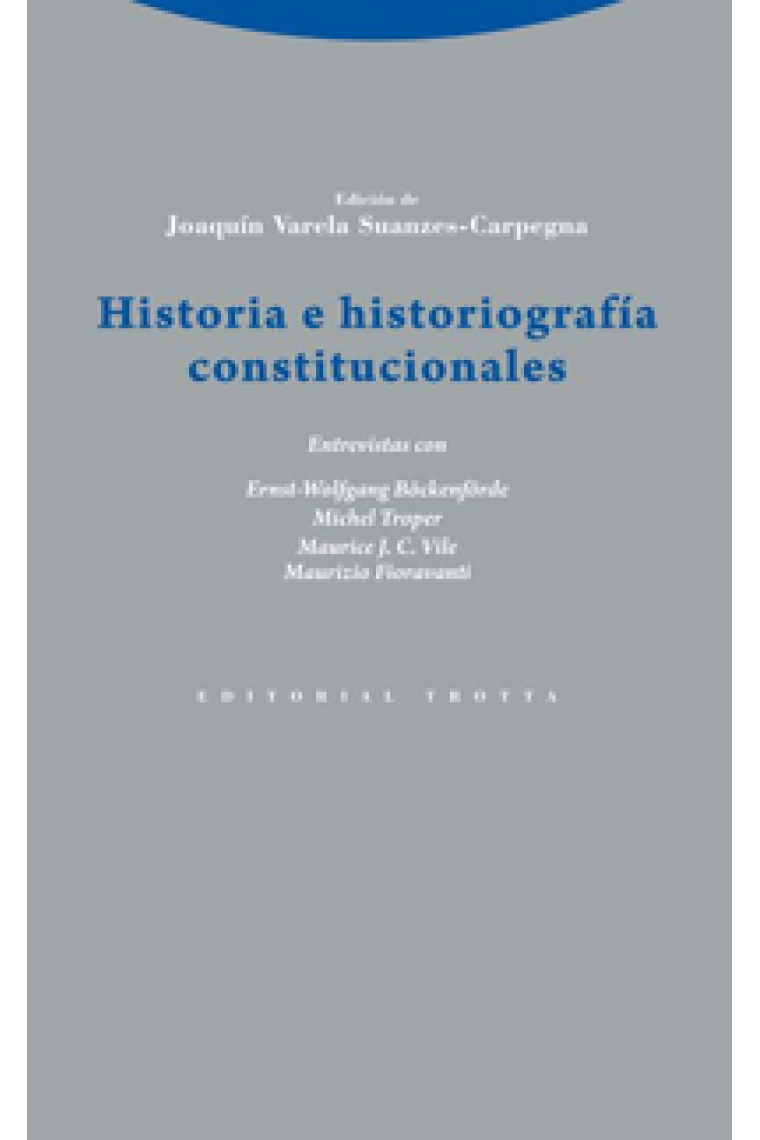 Historia e historiografía constitucionales