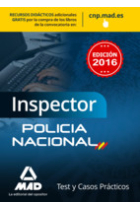 Inspector de Policía Nacional. Test y casos prácticos