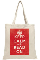 Keep Calm Tote Bag (LoveLit)