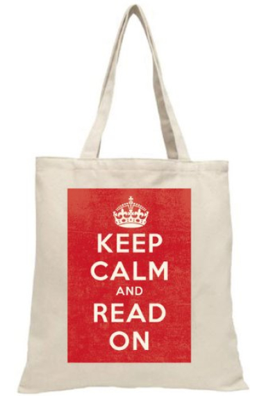 Keep Calm Tote Bag (LoveLit)