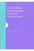 HISTORIA CLINICA DEBERES DEL RESPONSABLE DEL TRATAMIENTO