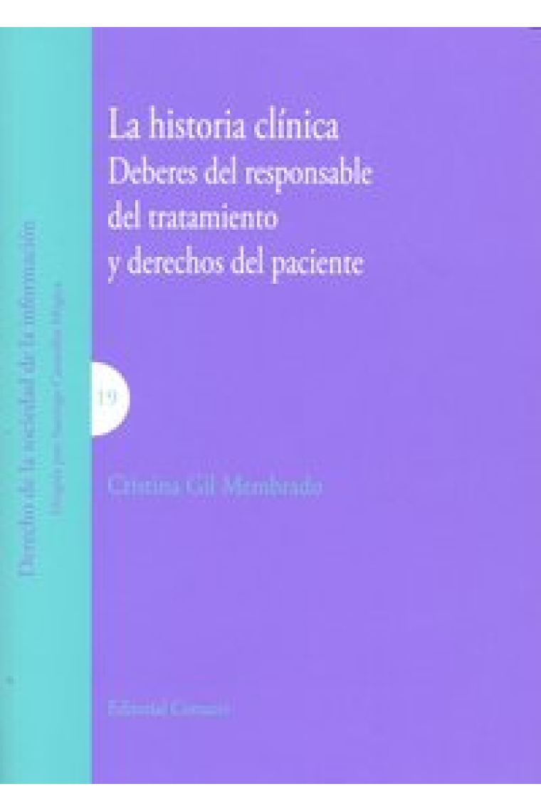 HISTORIA CLINICA DEBERES DEL RESPONSABLE DEL TRATAMIENTO