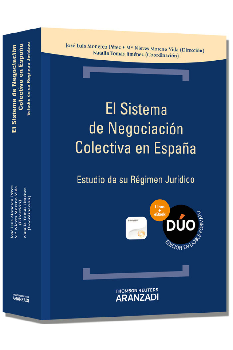 El sistema de negociación colectiva en España (Papel + e-book)