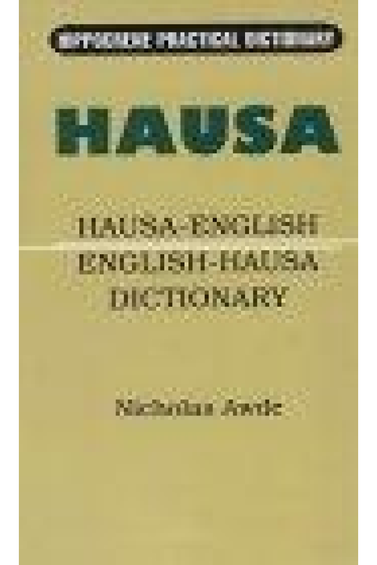 Hausa-English/English-Hausa dictionary