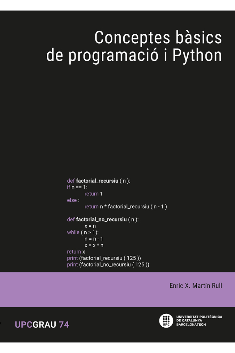 Conceptes bàsics de programació i Python