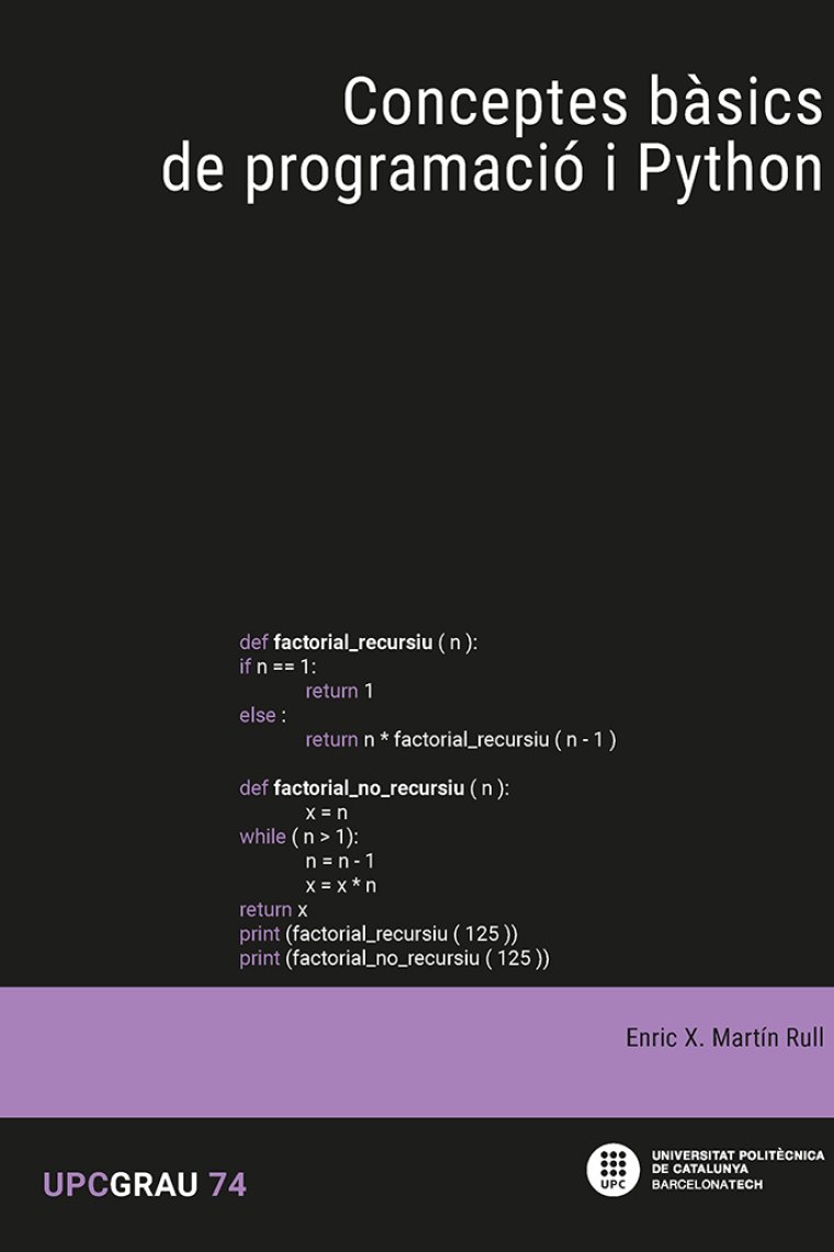 Conceptes bàsics de programació i Python