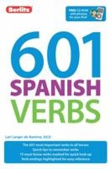 Spanish Berlitz 601 Verbs