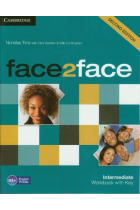 Face2Face Second Edition Intermediate. Workbook with Key