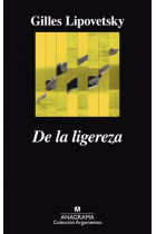 De la ligereza. Hacia una civilización de lo ligero