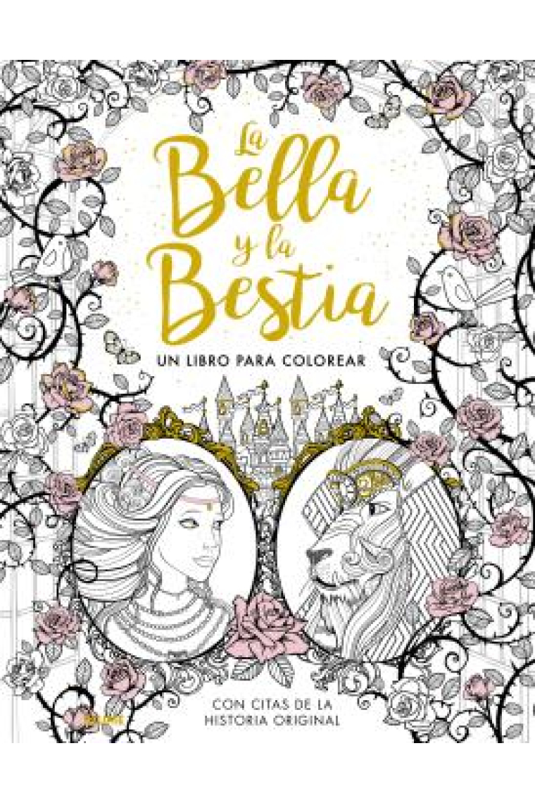 La Bella y la Bestia. Un libro para colorear