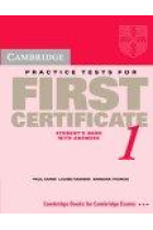 Cambridge Practice Tests for First Certificate 1. Self-Study edition