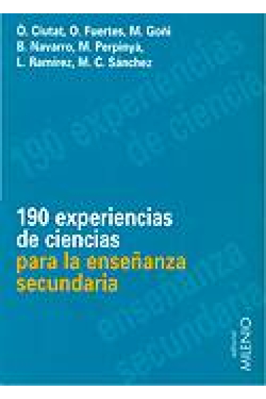 190 experiencias de ciencias para la enseñanza secundaria