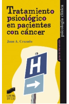 Tratamiento psicológico de pacientes con cáncer