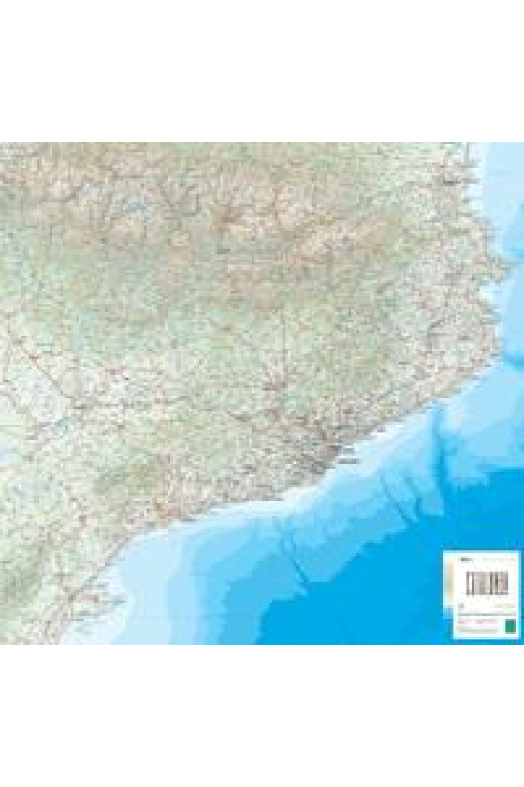 Mapa-pòster de Catalunya Escala 1:250.000