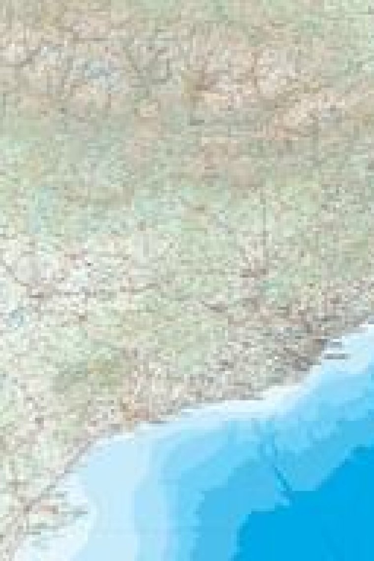 Mapa-pòster de Catalunya Escala 1:250.000