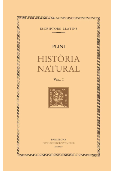 Història natural, vol. I: llibres I-II