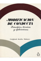 Modificación de conducta. Principios, técnicas y aplicaciones