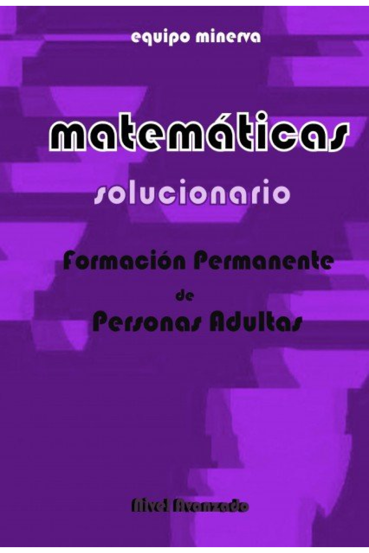 Matemáticas. Formación Permanente de Personas Adultas. SOLUC