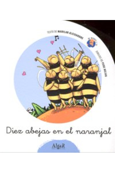 Diez abejas en el naranjal