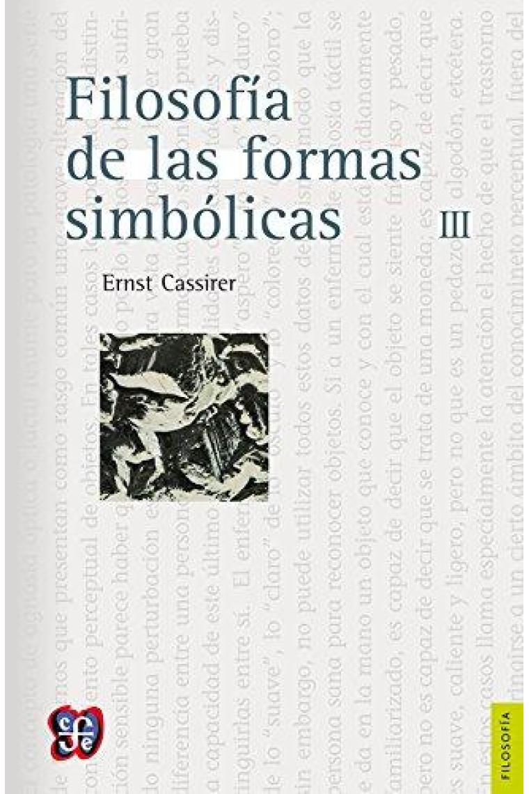 Filosofía de las formas simbólicas, III: Fenomenología del reconocimiento