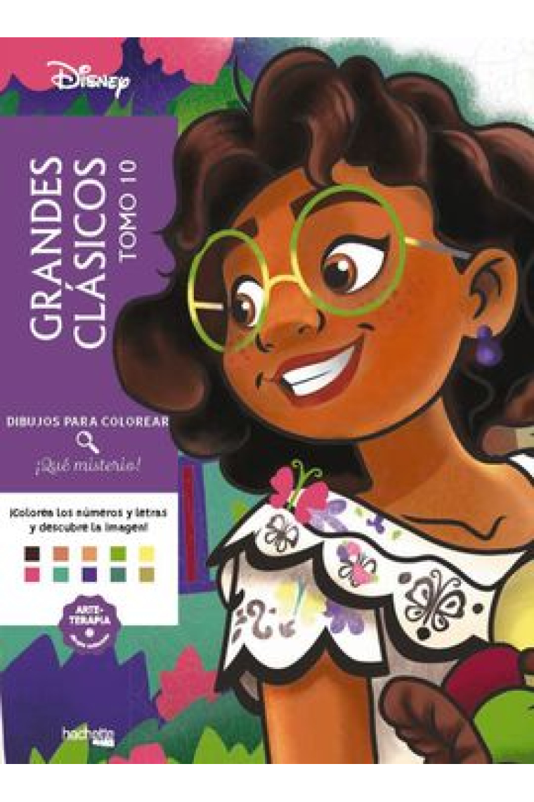 DIBUJOS PARA COLOREAR QUE MISTERIO GRANDES CLASICOS, TOMO 1