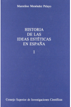 Historia de las ideas esteticas en España (2 vols.)