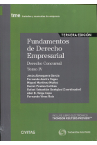 Fundamentos de Derecho Empresarial (IV) (Papel   e-book)