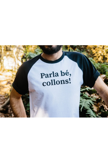 Samarreta La Incorrecta: Parla bé, collons! (Unisex) Talla S